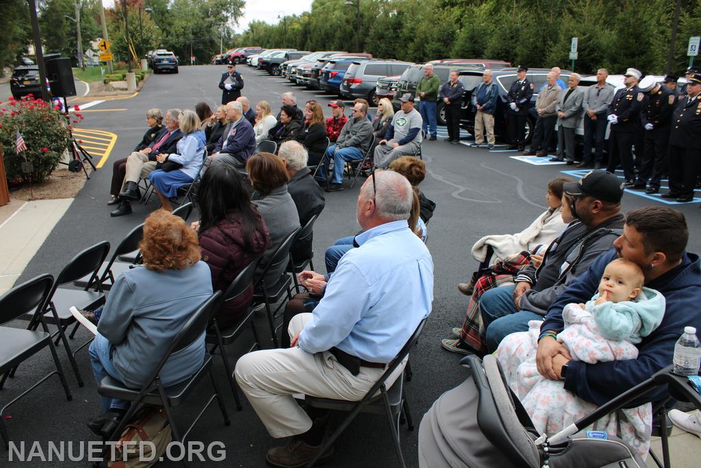 Nanuet Fire Department's Memorial Service October 1, 2022. 8-100.
Photo's by Vincent P Tuzzolino 