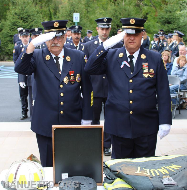 Nanuet Fire Department's Memorial Service October 1, 2022. 8-100.
Photo's by Vincent P Tuzzolino 