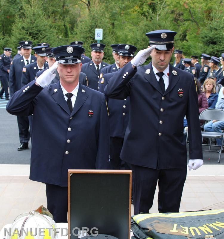 Nanuet Fire Department's Memorial Service October 1, 2022. 8-100.
Photo's by Vincent P Tuzzolino 