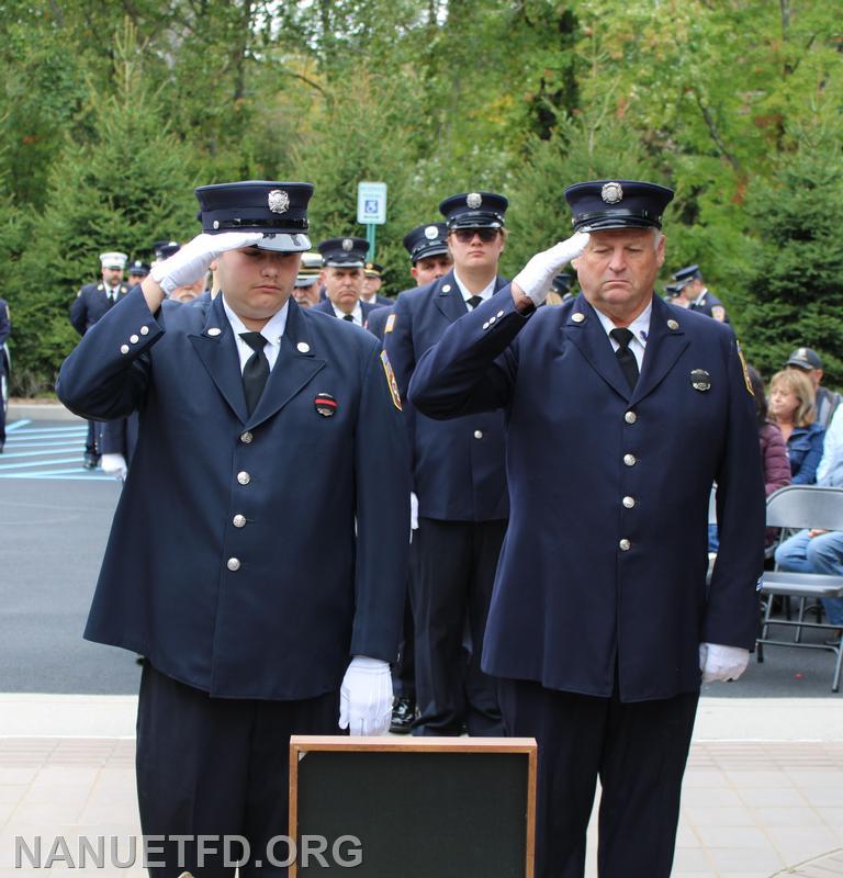 Nanuet Fire Department's Memorial Service October 1, 2022. 8-100.
Photo's by Vincent P Tuzzolino 