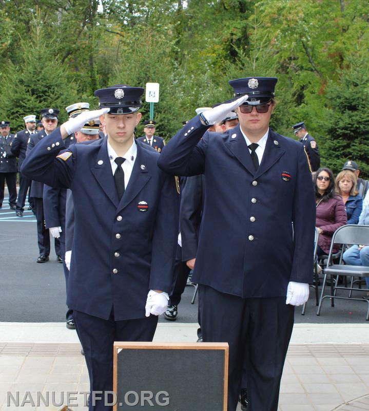 Nanuet Fire Department's Memorial Service October 1, 2022. 8-100.
Photo's by Vincent P Tuzzolino 