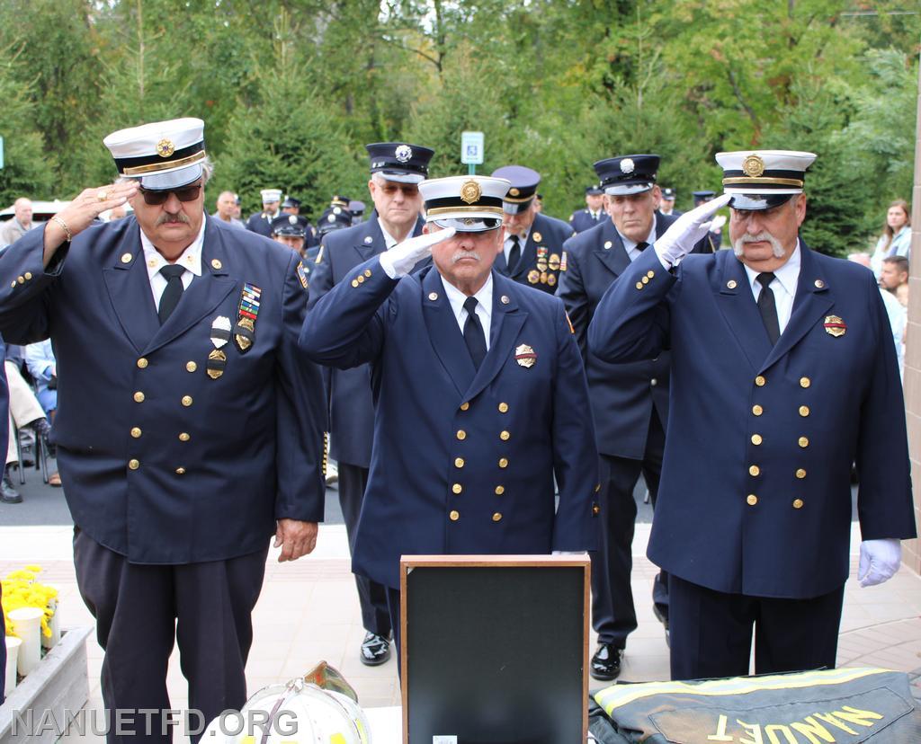 Nanuet Fire Department's Memorial Service October 1, 2022. 8-100.
Photo's by Vincent P Tuzzolino 