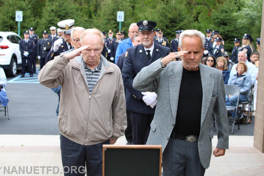 Nanuet Fire Department's Memorial Service October 1, 2022. 8-100.
Photo's by Vincent P Tuzzolino 