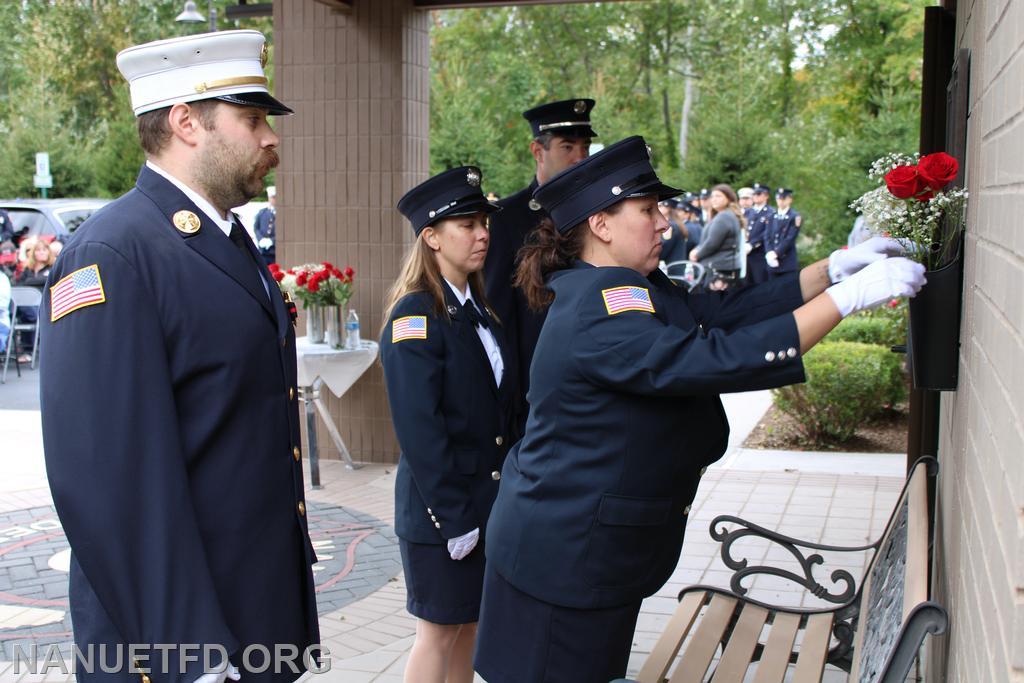 Nanuet Fire Department's Memorial Service October 1, 2022. 8-100.
Photo's by Vincent P Tuzzolino 