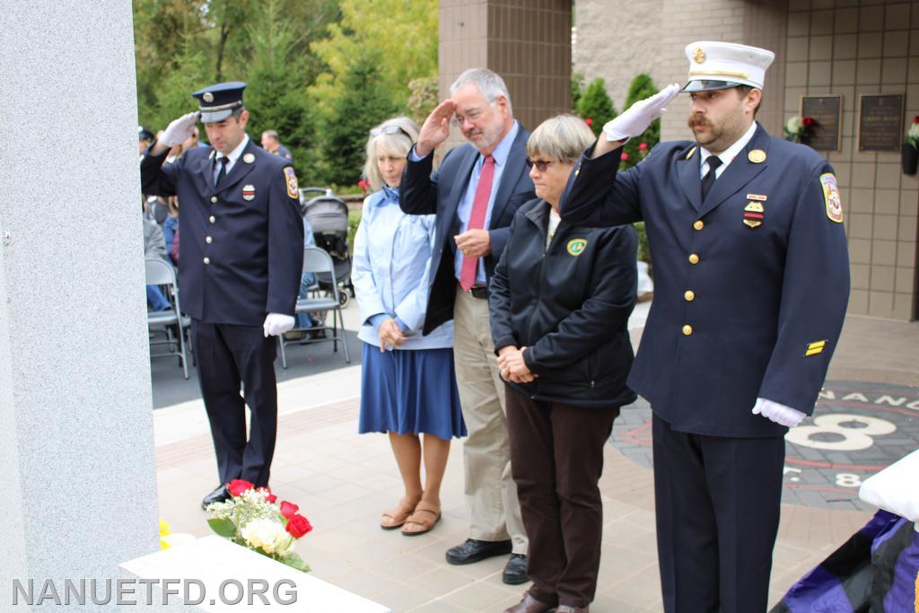 Nanuet Fire Department's Memorial Service October 1, 2022. 8-100.
Photo's by Vincent P Tuzzolino 