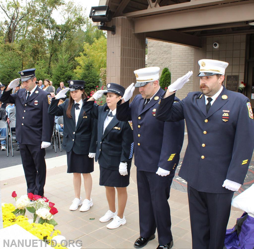 Nanuet Fire Department's Memorial Service October 1, 2022. 8-100.
Photo's by Vincent P Tuzzolino 