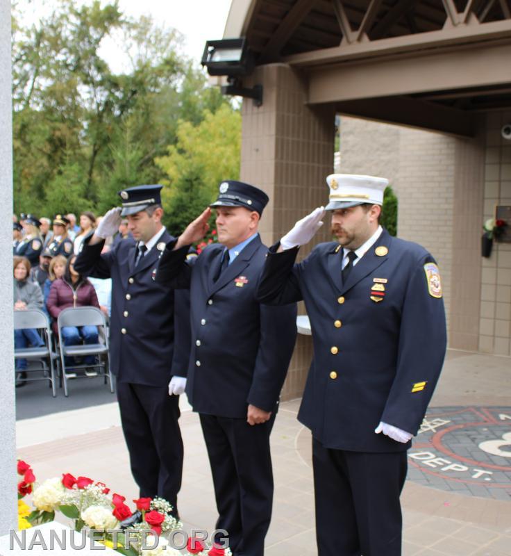 Nanuet Fire Department's Memorial Service October 1, 2022. 8-100.
Photo's by Vincent P Tuzzolino 