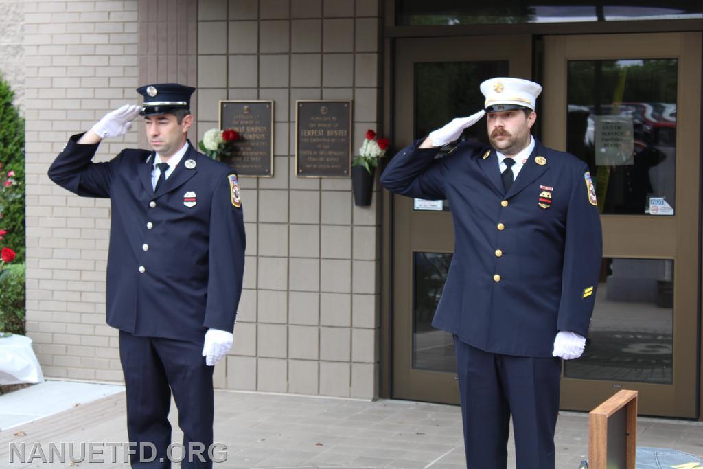 Nanuet Fire Department's Memorial Service October 1, 2022. 8-100.
Photo's by Vincent P Tuzzolino 