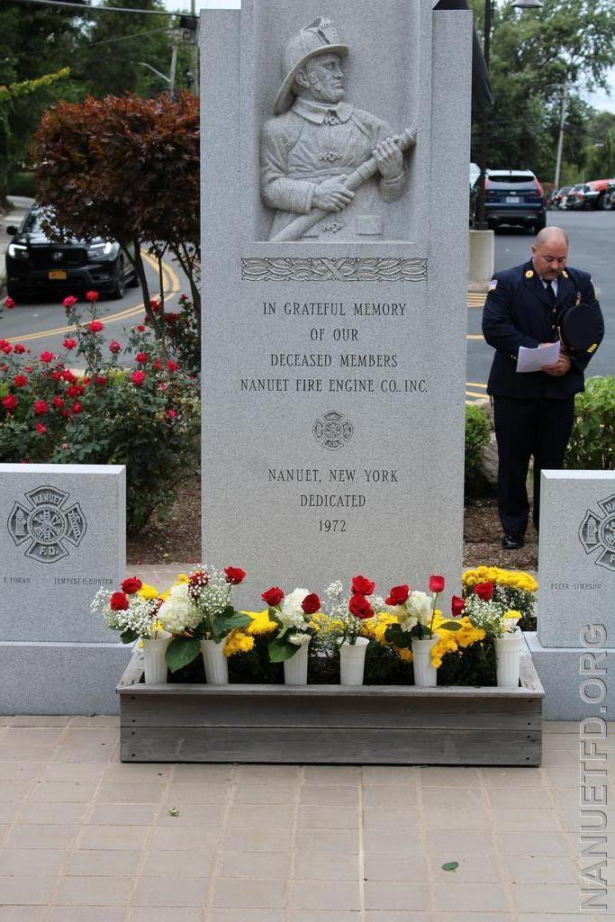 Nanuet Fire Department's Memorial Service October 1, 2022. 8-100.
Photo's by Vincent P Tuzzolino 