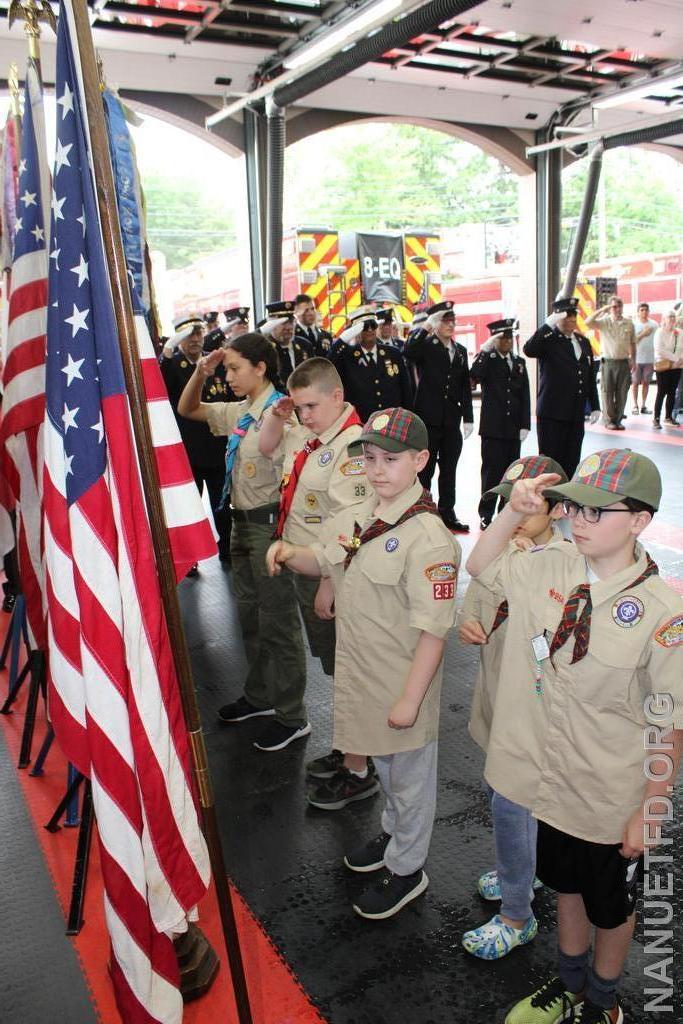 2024 Memorial Day Service. NFD 8-100.

Photos By Vincent Tuzzolino