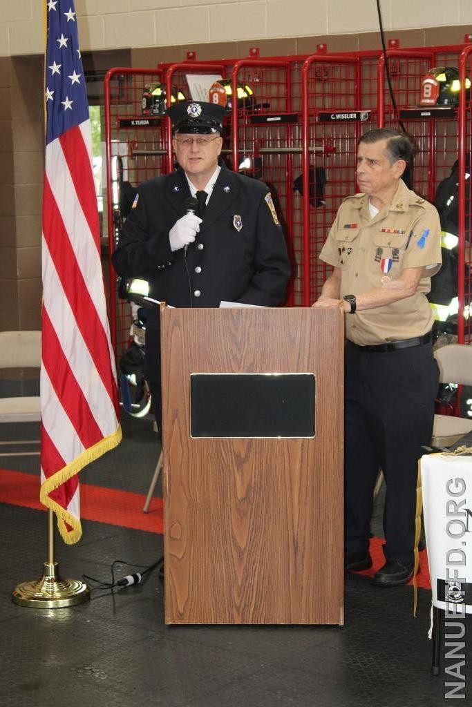 2024 Memorial Day Service. NFD 8-100.

Photos By Vincent Tuzzolino