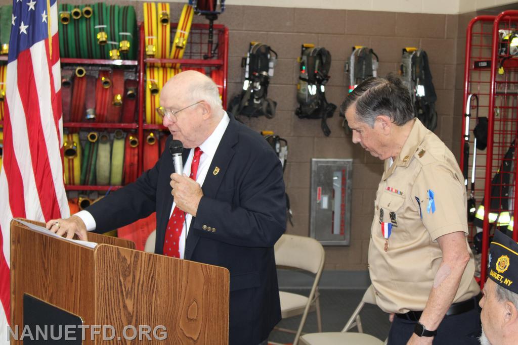 2024 Memorial Day Service. NFD 8-100.

Photos By Vincent Tuzzolino