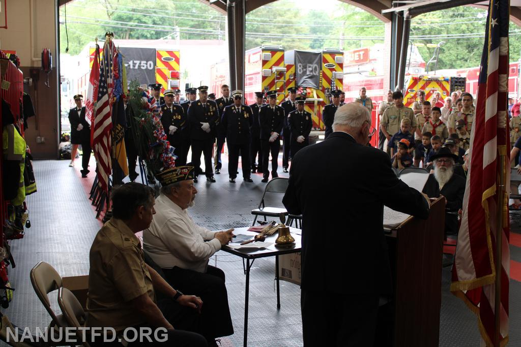 2024 Memorial Day Service. NFD 8-100.

Photos By Vincent Tuzzolino