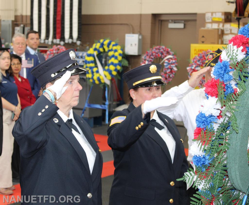 2024 Memorial Day Service. NFD 8-100.

Photos By Vincent Tuzzolino