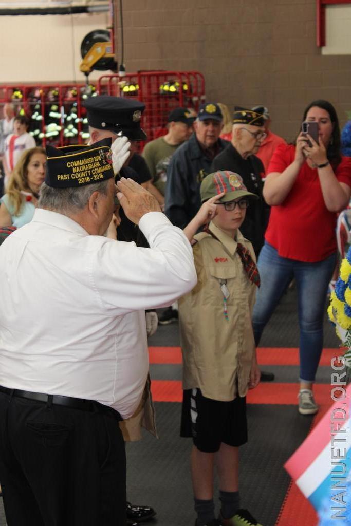 2024 Memorial Day Service. NFD 8-100.

Photos By Vincent Tuzzolino